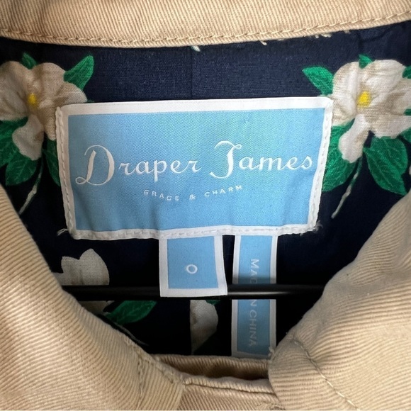 Draper James Khaki Utility Jacket - Picture 4 of 5